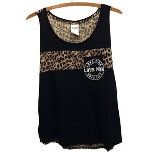 PINK Leopard Print Tank